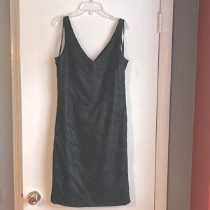 Ann Taylor black lace cocktail dress size 8